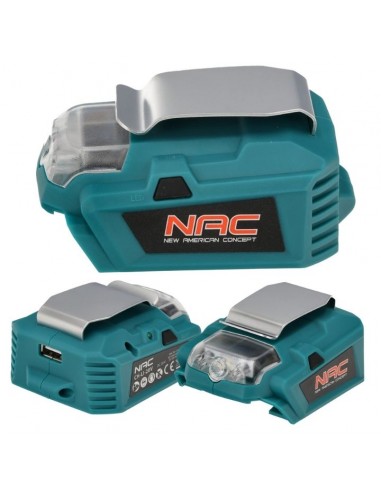 Adapter USB do ładowarki akumulatorowej NAC CH-LI-20V 5905842520172 9