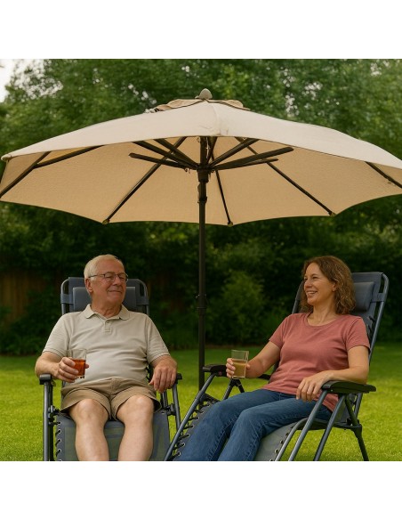 Lekki fotel ogrodowy składany Zero Gravity Meven - zestaw 2 szt. - Leżaki ogrodowe Lekki fotel ogrodowy składany Zero Gravity Meven - zestaw 2 szt. 5905842528949 14