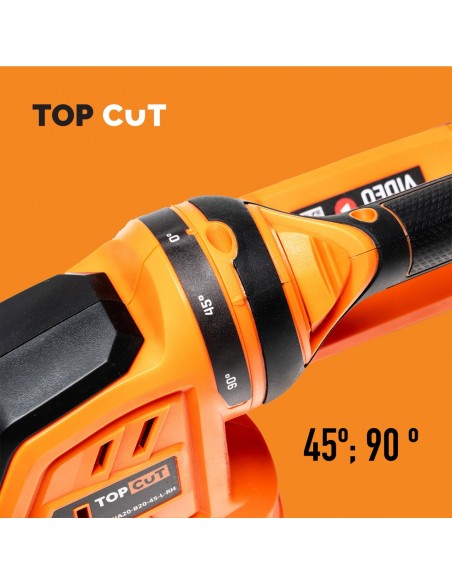 Akumulatorowe nożyce do żywopłotu 45 cm 20V TOP CUT TC-NA20-B20-45-L-RH 5905842525924 3