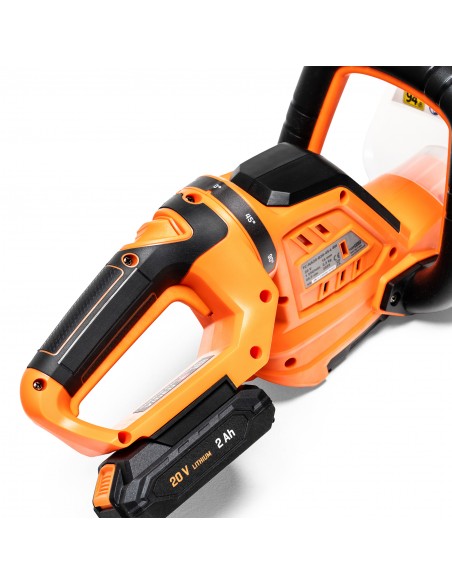 Akumulatorowe nożyce do żywopłotu 45 cm 20V TOP CUT TC-NA20-B20-45-L-RH 5905842525924 11
