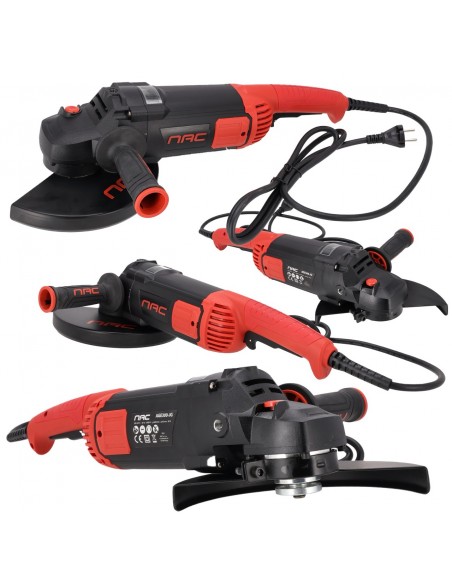 Szlifierka kątowa, kątówka NAC AGE300-JG 3000 W - Elektronarzędzia Szlifierka kątowa, kątówka NAC AGE300-JG 3000 W 5905842525795