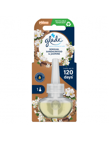 Zestaw wkładów do elektrycznego odświeżacza powietrza Glade Electric scented oil, 4 szt. mix - Odświeżacze elektryczne Zestaw wkładów do elektrycznego odświeżacza powietrza Glade Electric scented oil, 4 szt. mix 5000204116359 2