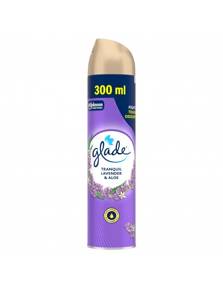 Lawendowy odświeżacz powietrza w sprayu Glade Lavender 300 ml 8711800112344