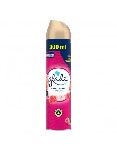 Odświeżacz powietrza w aerozolu o zapachu owoców leśnych Glade Bubbly Berry Splash 300 ml 5000204249439