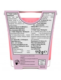 Kwiatowa świeca zapachowa Glade Relaxing Zen 112 g 5000204357257 2