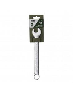 Klucz płasko-oczkowy ze stali chromowo-wanadowej 17 mm NAC NP-SP-S17 5905842527324