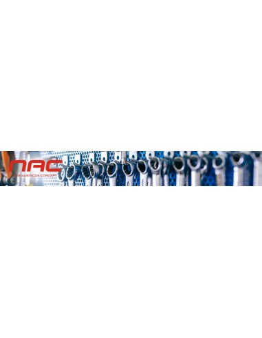 Klucz płasko-oczkowy ze stali chromowo-wanadowej 10 mm NAC NP-SP-S10 5905842527256 3
