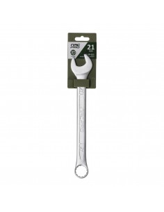 Klucz płasko-oczkowy ze stali chromowo-wanadowej 21 mm NAC NP-SP-S21 5905842527362