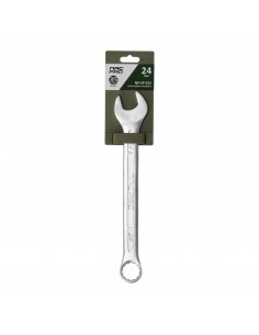 Klucz płasko-oczkowy ze stali chromowo-wanadowej 24 mm NAC NP-SP-S24 5905842527393