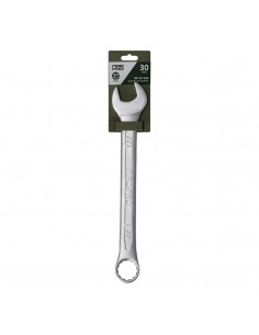 Klucz płasko-oczkowy ze stali chromowo-wanadowej 30 mm NAC NP-SP-S30 5905842527454