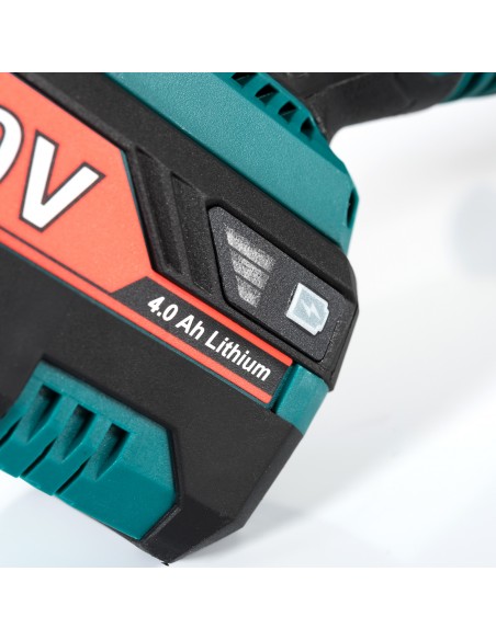 Akumulatorowa szlifierka kątowa NAC 125 mm z akumulatorem i ładowarką AGE-125-LI-B-20V 5902490740211 8