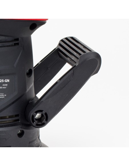 Elektryczna szlifierka mimośrodowa z regulacją prędkości NAC 450W OS45-125-GN 5907510482782 2