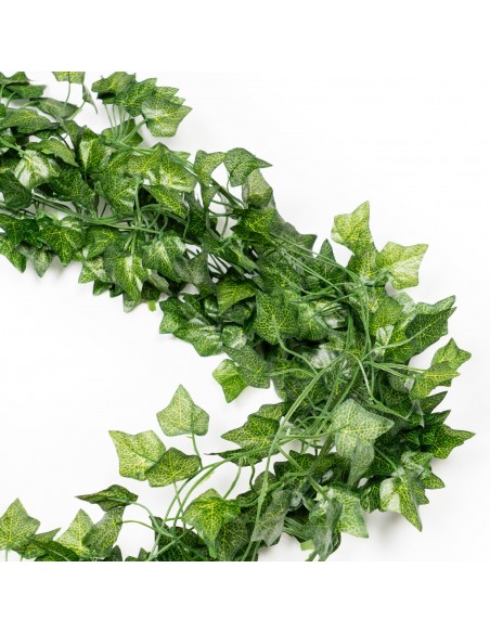 Sztuczny bluszcz ozdobny, girlanda na ścianę Meven 12 szt. 220 cm 5905842530874 4