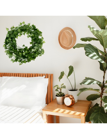 Sztuczny bluszcz ozdobny, girlanda na ścianę Meven 12 szt. 220 cm 5905842530874 9