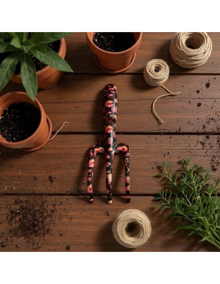 Małe grabki ogrodowe, pazurki aluminiowe Meven 5905842530843 9