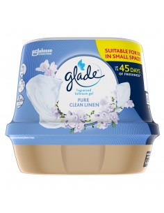 Żelowy odświeżacz powietrza Glade Pure Clean Linen 5000204353297