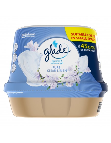 Żelowy odświeżacz powietrza Glade Pure Clean Linen 5000204353297
