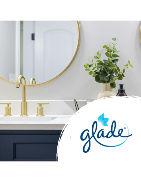 Żelowy odświeżacz powietrza Glade Pure Clean Linen 5000204353297 3