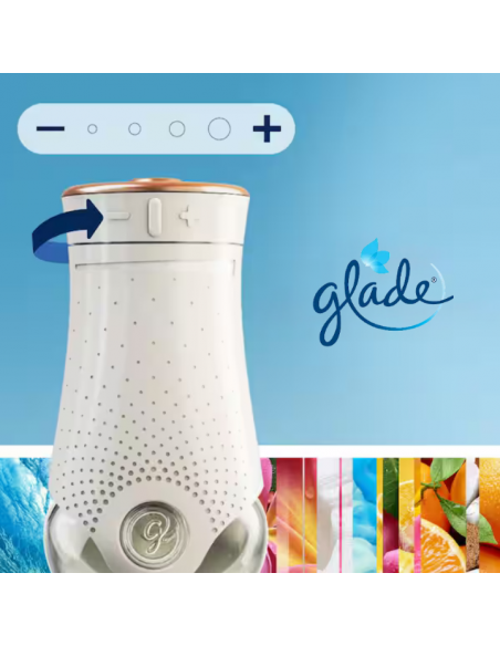 Podwójny zapas do elektrycznego odświeżacza powietrza Glade Sensual Sandalwood & Jasmine - Odświeżacze elektryczne Podwójny zapas do elektrycznego odświeżacza powietrza Glade Sensual Sandalwood & Jasmine 5000204348538 3