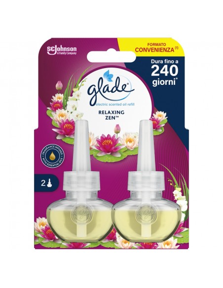 Podwójny zapas do elektrycznego odświeżacza powietrza Glade Relaxing Zen 5000204334098