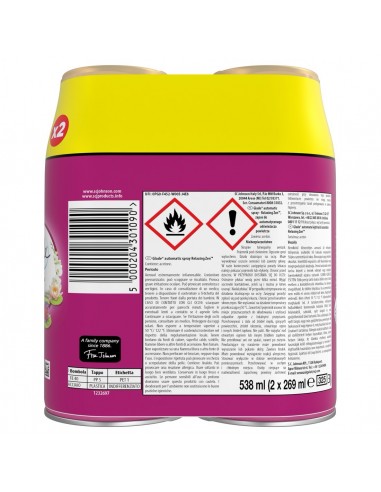 Podwójny zapas do automatycznego odświeżacza powietrza Glade Relaxing Zen 5000204301090 2
