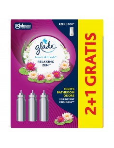 Zapas do naściennego odświeżacza powietrza Glade Relaxing Zen 2+1 5000204629033