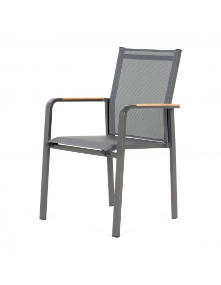 Wytrzymałe krzesła ogrodowe Kingston Meven 4 szt. 5905842515604 3