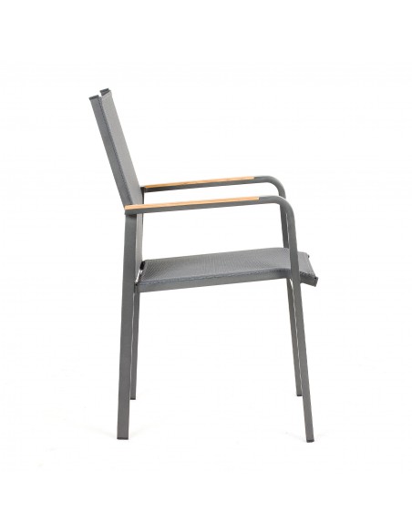 Wytrzymałe krzesła ogrodowe Kingston Meven 4 szt. 5905842515604 4