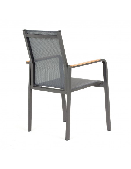 Wytrzymałe krzesła ogrodowe Kingston Meven 4 szt. 5905842515604 8