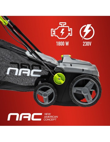 Elektryczny aerator-wertykulator NAC SCE180-38-W 1800W 38 cm 45L 5905842519794 4