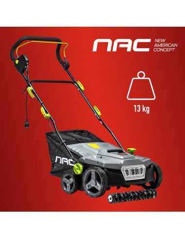 Elektryczny aerator-wertykulator NAC SCE180-38-W 1800W 38 cm 45L 5905842519794 10