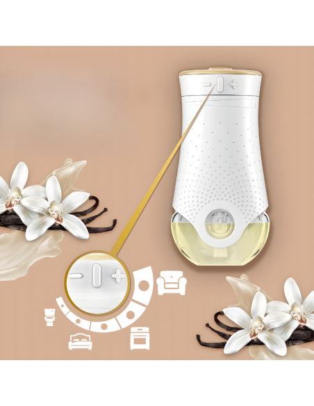 Zapas do elektrycznego odświeżacza powietrza Glade Romantic Vanilla Blossom & Sensual Sandalwood & Jasmine 5000204342048 4