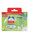 Zapas krążków do toalety o zapachu limonkowym Duck Fresh Discs 2x36ml