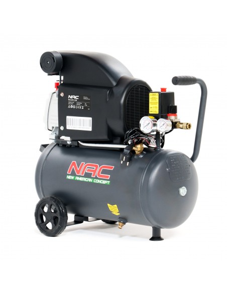 Kompresor olejowy NAC OL-L-24-1.1-IN 24 L 1100W 1,5HP 5905842511804 2