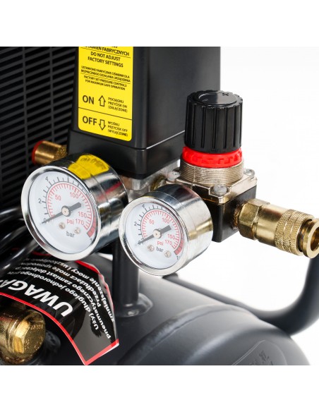 Kompresor olejowy NAC OL-L-24-1.1-IN 24 L 1100W 1,5HP 5905842511804 3