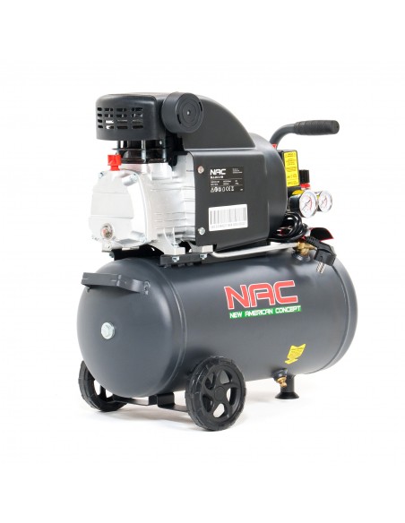 Kompresor olejowy NAC OL-L-24-1.1-IN 24 L 1100W 1,5HP 5905842511804 7