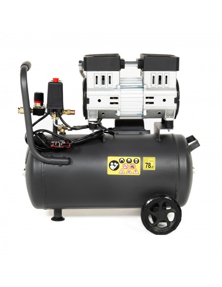 Cichy kompresor bezolejowy NAC OF-SL-24-0.75-IN 24L 750 W 5902490787742 7