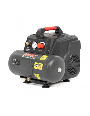 Kompresor bezolejowy z napędem bezpośrednim NAC OF-DDP-6-1.1-IN 6L 1100W 1,5HP 5905842511842 2