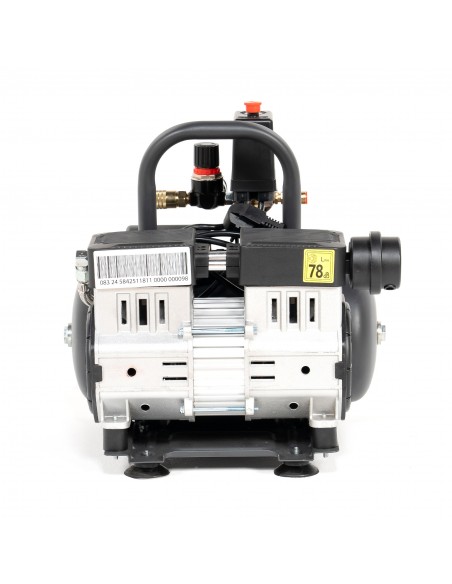 Cichy kompresor bezolejowy NAC OF-SL-6-0.55-IN 6L 550W 0,7HP 5905842511811 4