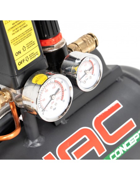 Cichy kompresor bezolejowy NAC OF-SL-6-0.55-IN 6L 550W 0,7HP 5905842511811 5