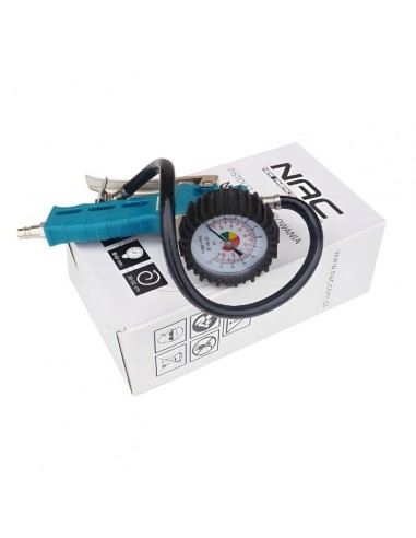 Pistolet do pompowania kół z manometrem NAC NAIR-GP-PROFI 10 bar 5905842520059 7