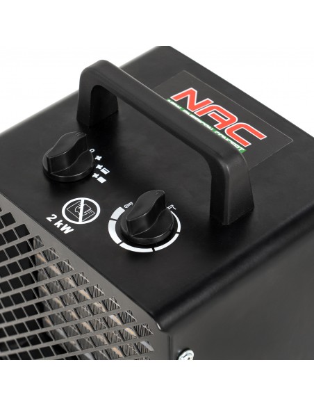 Nagrzewnica elektryczna z grzałką PTC NAC HE-2K-P-BG 2000W 5905842520707 6