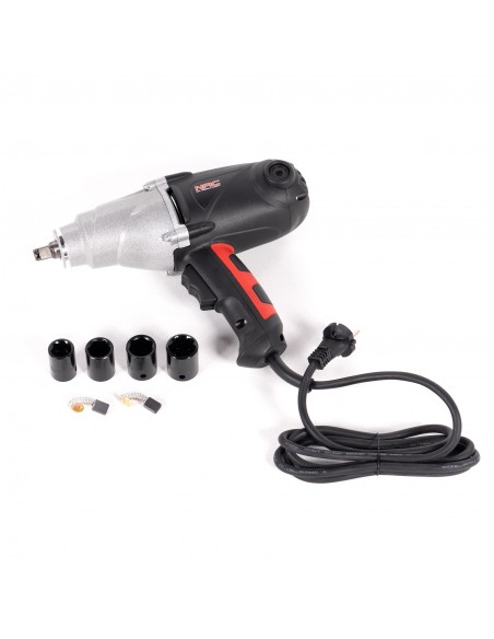 Elektryczny klucz udarowy + nasadki NAC IW-101-450-GN 1010W 450Nm 5905842517646