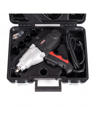 Elektryczny klucz udarowy + nasadki NAC IW-101-450-GN 1010W 450Nm 5905842517646 2