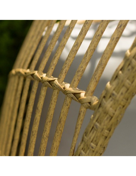 Technorattanowy fotel ogrodowy w stylu boho St. Louis Meven 115 × 82 × 144 cm 5902490784864 3