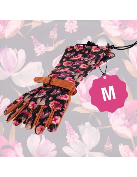 Długie rękawiczki ogrodowe damskie ze ściągaczem Meven rozm. M 5905842530836 9