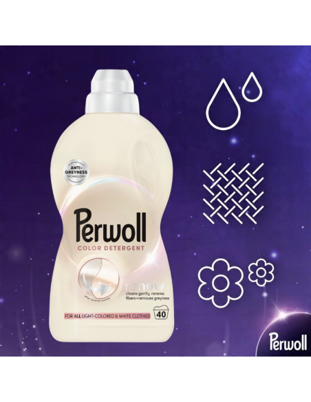 Płyn do prania do jasnych ubrań Perwoll Light Colors 2l 40 prań - Żele i płyny do prania Płyn do prania do jasnych ubrań Perwoll Light Colors 2l 40 prań 9000101827026 3