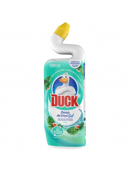 Miętowy żel do czyszczenia i dezynfekcji toalet Duck Deep Action Gel Mint 5000204009743