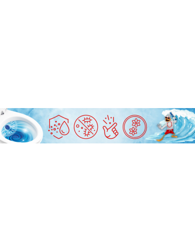 Żelowe krążki do toalety o zapachu eukaliptusa Duck Fresh Discs Active 5000204339048 5