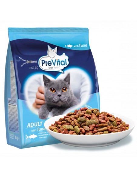 Sucha karma dla kota z tuńczykiem PreVital 300 g 5999566112034